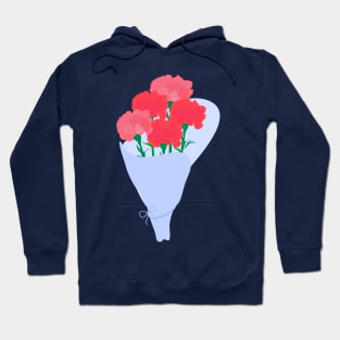 carnations bouquet Hoodie